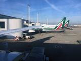Passeggeri a Roma Fiumicino