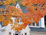 Autunno nel Vermont, USA
